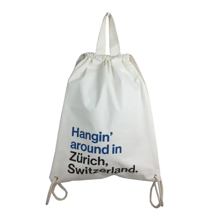 Eco Custom Canvas Cotton Tote -levypussi tulostamalla
